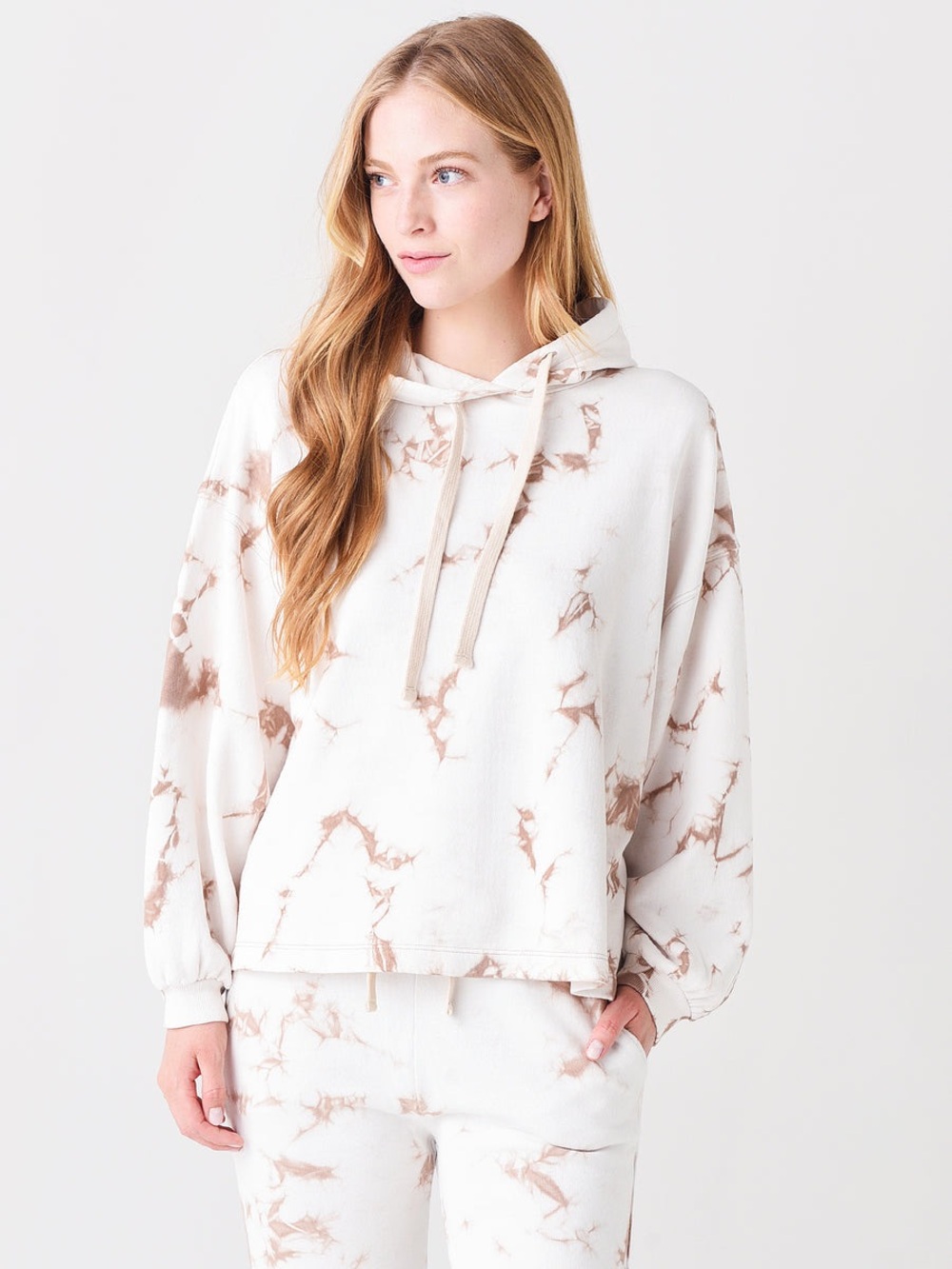 Rebecca Minkoff Tie-Dye Rosie Hoodie Oversized Fall Grunge Boxy Cabincore BoHo